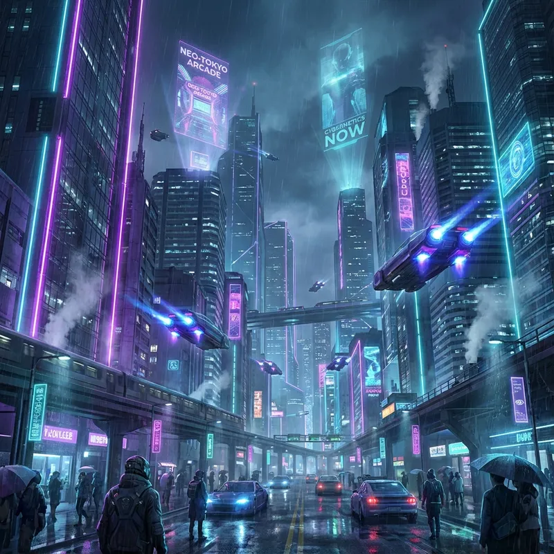 Cyberpunk teaser frame