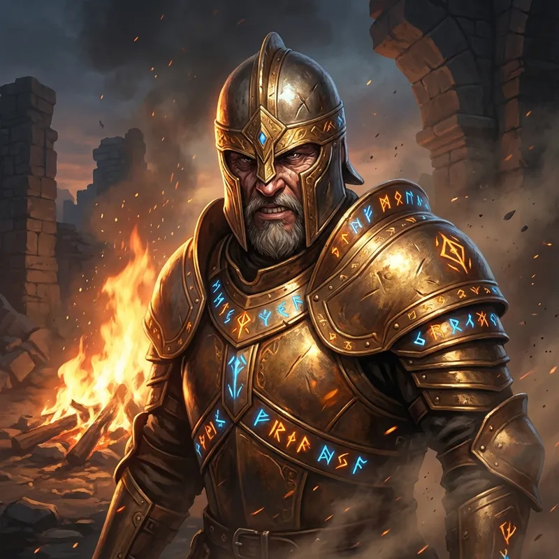 Recurring character key art