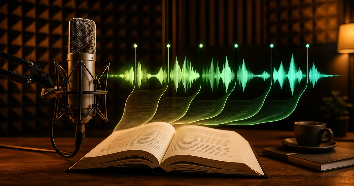 AI Audiobook Narration Workflow: From Script to Listening QA