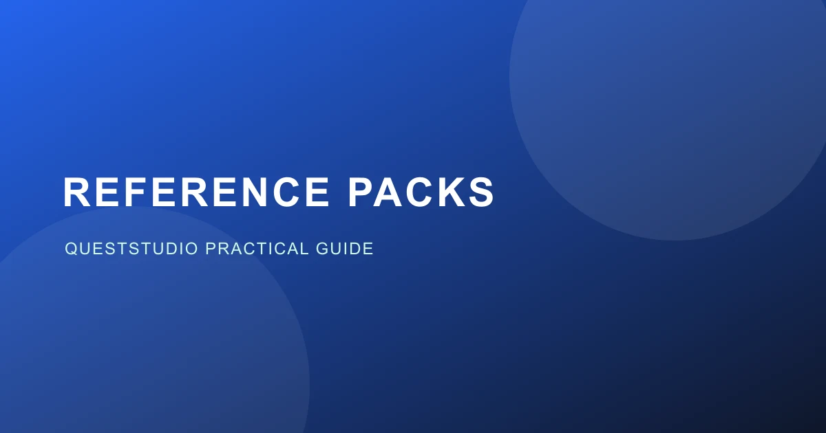 AI Image Reference Pack Workflow: Keep Identity and Product Facts Stable