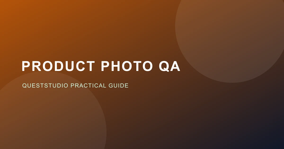 AI Product Photo Approval Checklist: Review Before You Publish