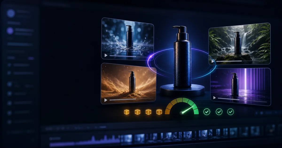 AI video model comparison for affordable product advertising