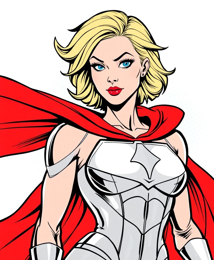 Comic book character style