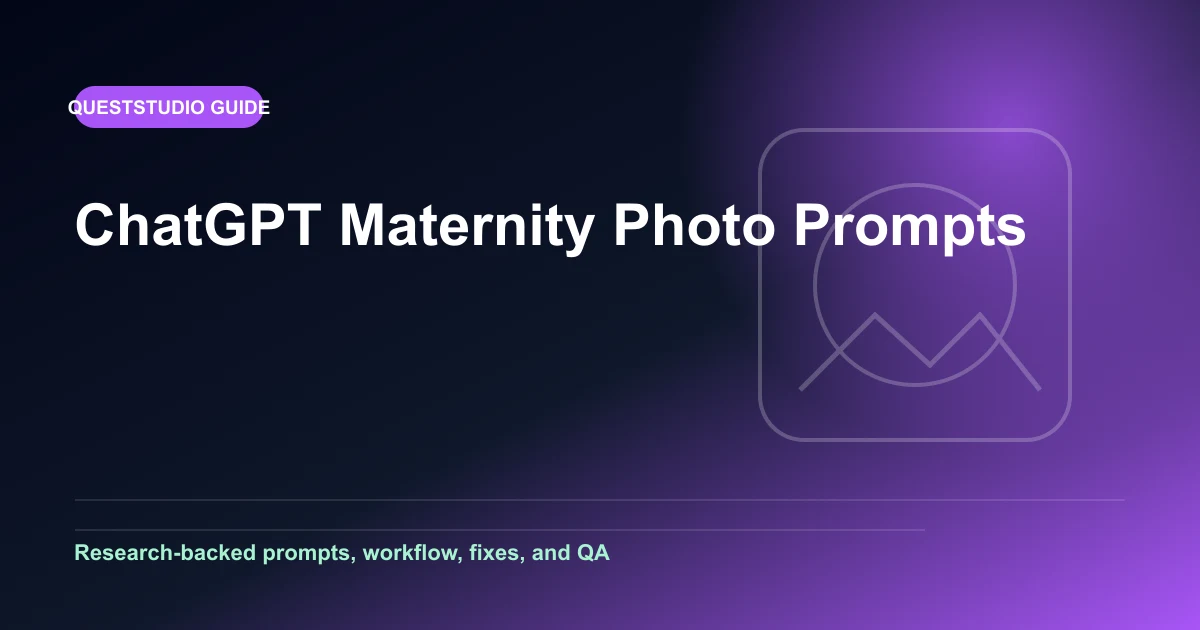 ChatGPT Maternity Photo Prompts: 25 Tasteful Ideas editorial guide