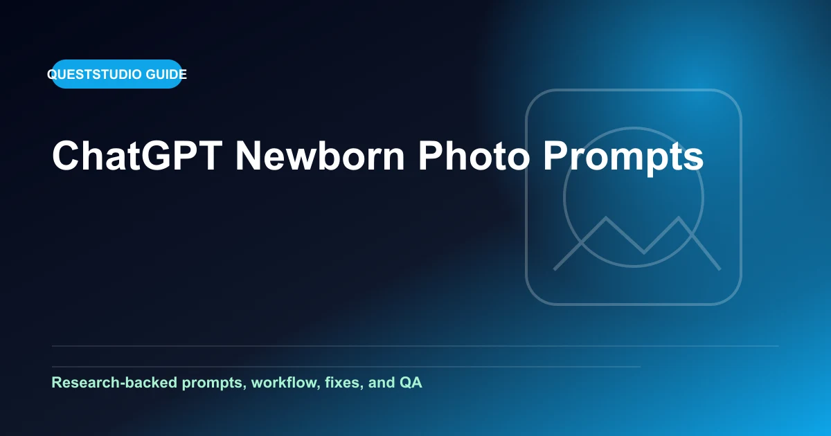 ChatGPT Newborn Photo Prompts: 25 Safe Scene Ideas editorial guide