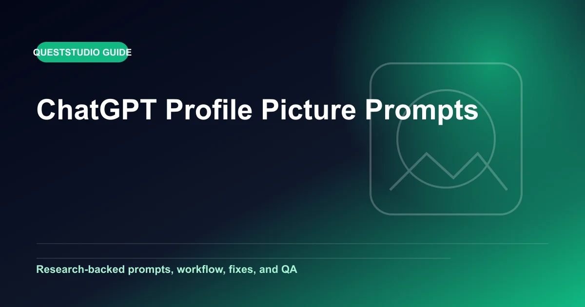 ChatGPT Profile Picture Prompts: 25 DP Ideas That Keep You Recognizable editorial guide