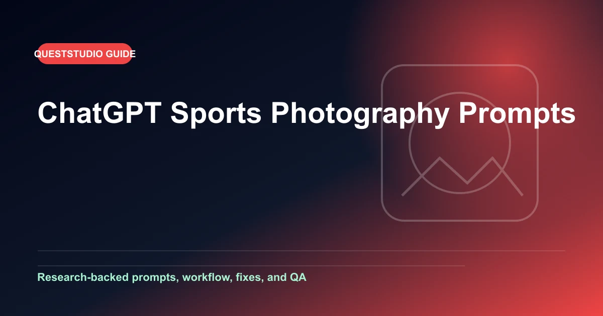 ChatGPT Sports Photography Prompts: 25 Action Ideas editorial guide