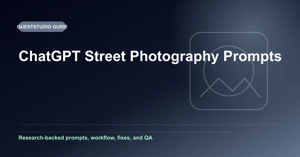 ChatGPT Street Photography Prompts: 25 Candid Ideas editorial guide