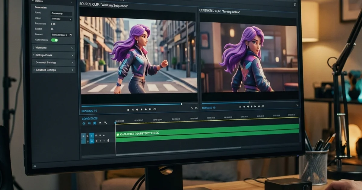 Keep Same Character in AI Video Clips