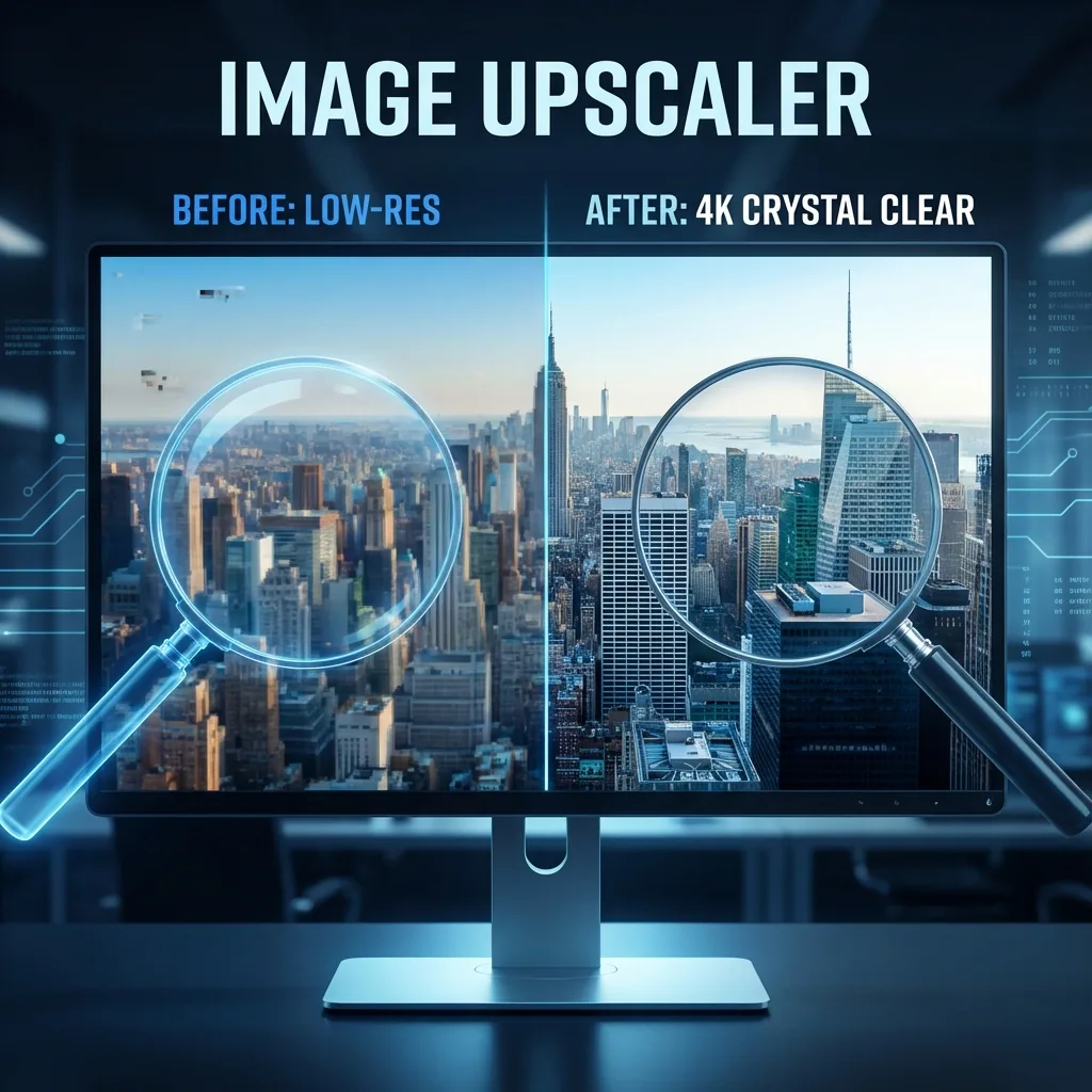 Image Upscaler: Increase Resolution and Make Photos Sharp Without Ruining Detail