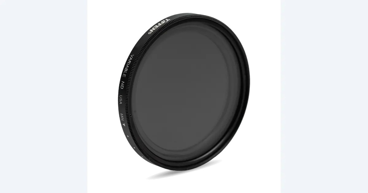 Tiffen variable ND filter with its rotating density ring