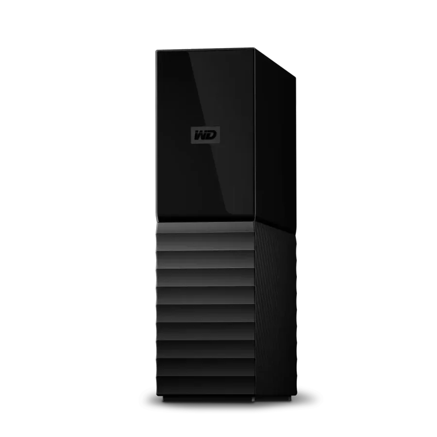 Black WD My Book desktop hard-drive enclosure
