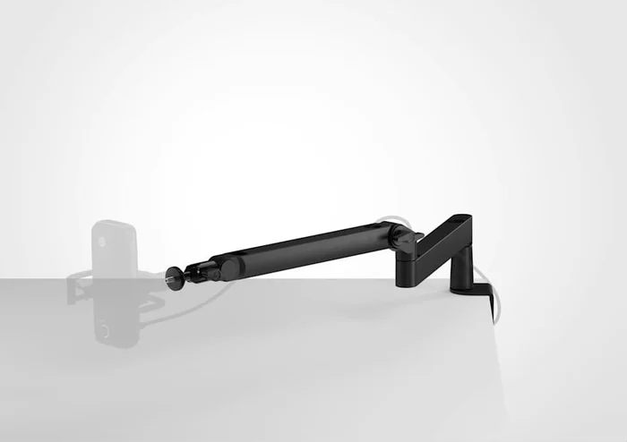 Black Elgato Wave Mic Arm LP with articulated low-profile arms