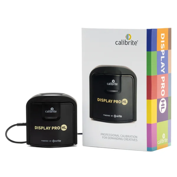 Calibrite Display Pro HL monitor colorimeter and its cable