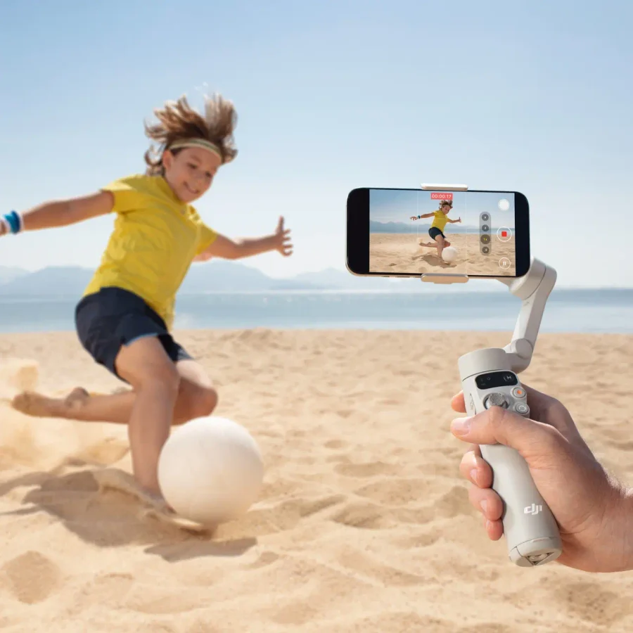 DJI Osmo Mobile 7 phone gimbal in manufacturer product imagery