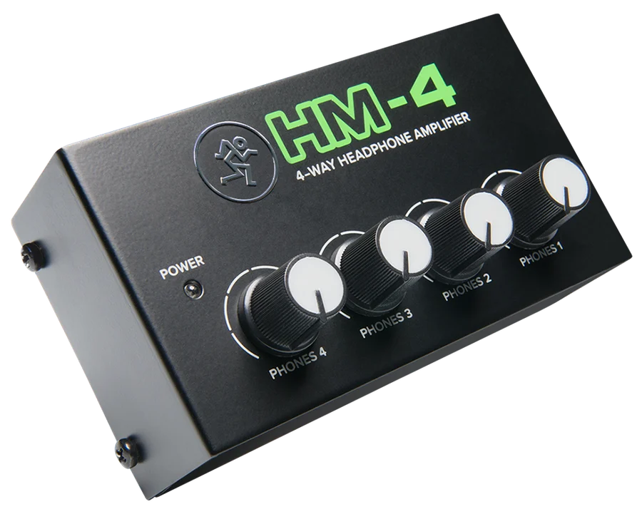 Mackie HM-4 headphone amplifier with four level controls
